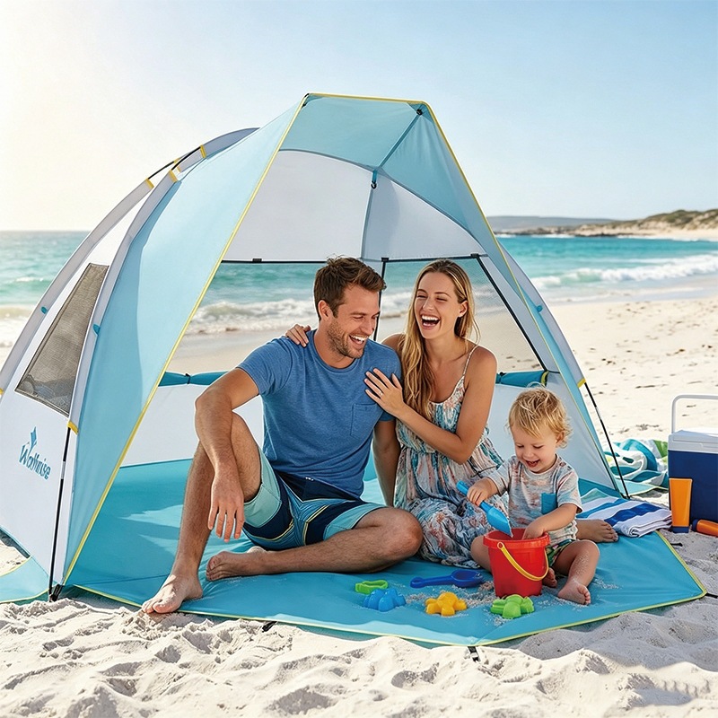 Beach tent outdoor sun protect - Outdoor Camping Dome recension och pris