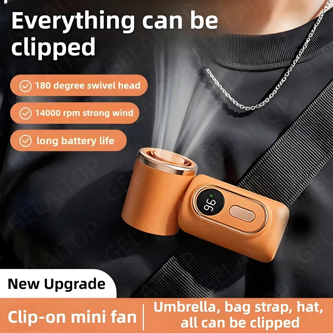 Mini Portable Handheld Fan wit - Outdoor Camping Umbrella recension och pris