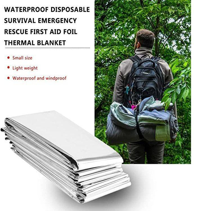 Emergent Blanket Mylar Thermal - Outdoor Camping Heated Blanket recension och pris