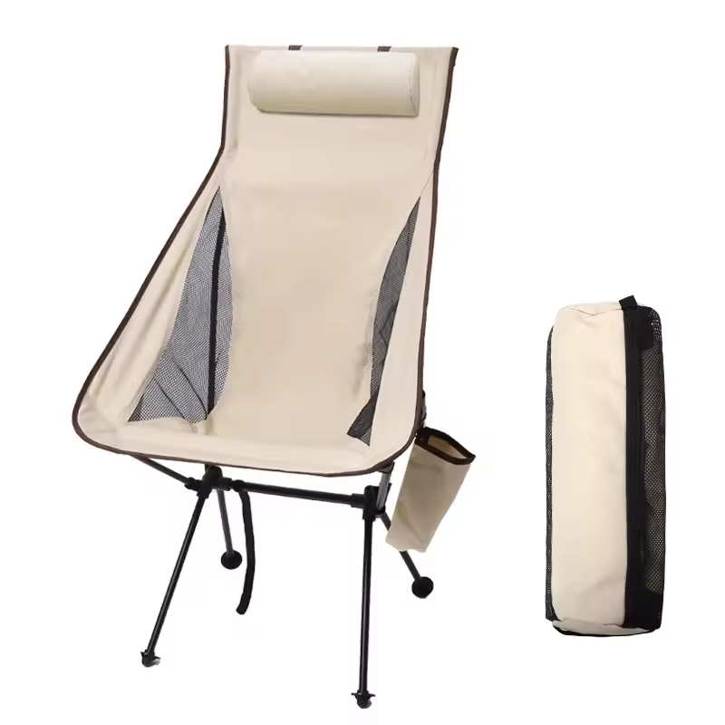 Detachable Headrest High Back  - Outdoor Camping High Chair recension och pris