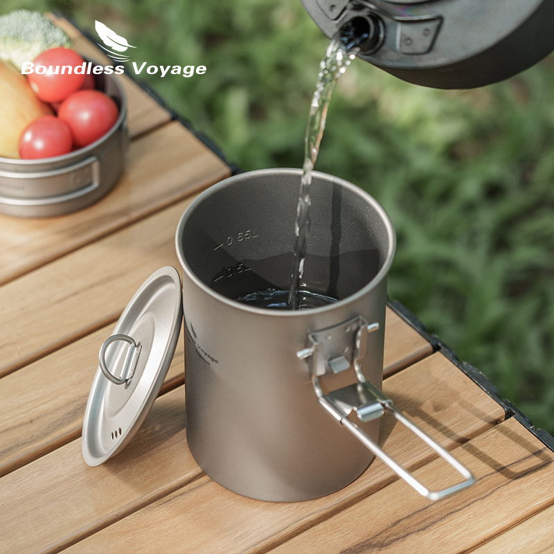 Boundless Voyage 900ml Titaniu - Outdoor Camping Dining Set recension och pris