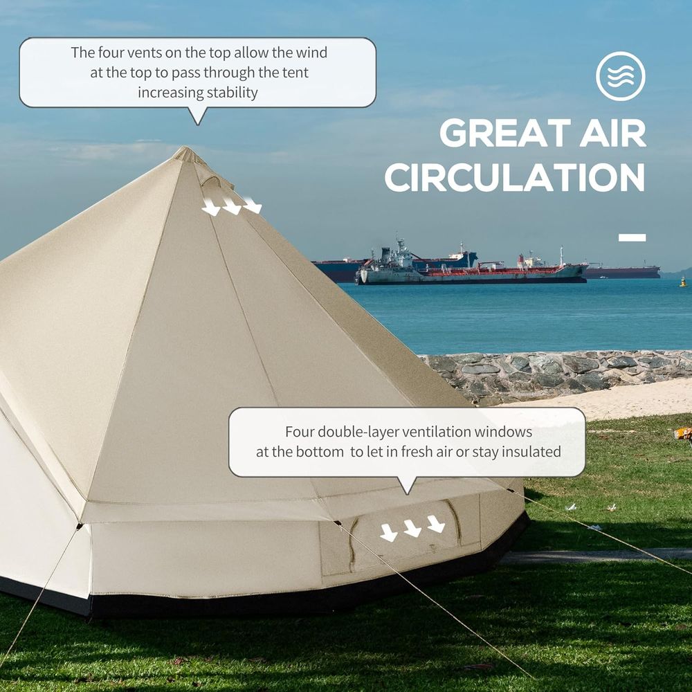 10-Person Spacious Glamping Te - Outdoor Camping And Glamping recension och pris