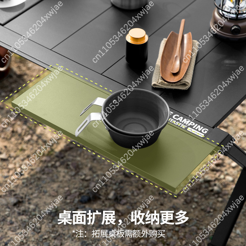 Lightweight Aluminum Alloy Fol - Outdoor Camping Folding Table recension och pris