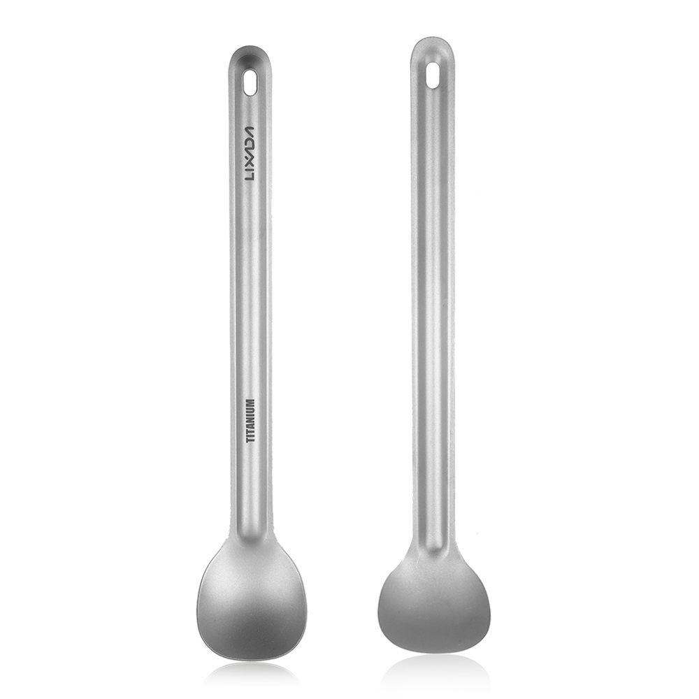 Lixada 15g Titanium Long Handl - Outdoor Camping Dining Set recension och pris