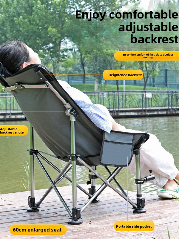 Portable Folding Moon Fishing  - Outdoor Camping Gear Brands recension och pris