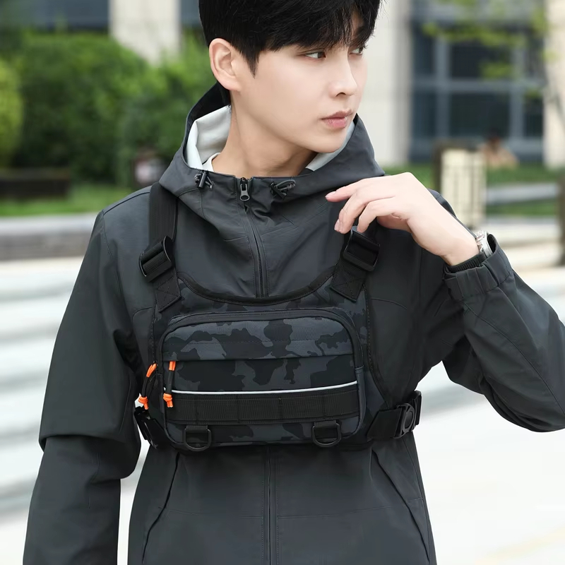 Cycling Front Chest Vest Tacti - Outdoor Camping Vest recension och pris