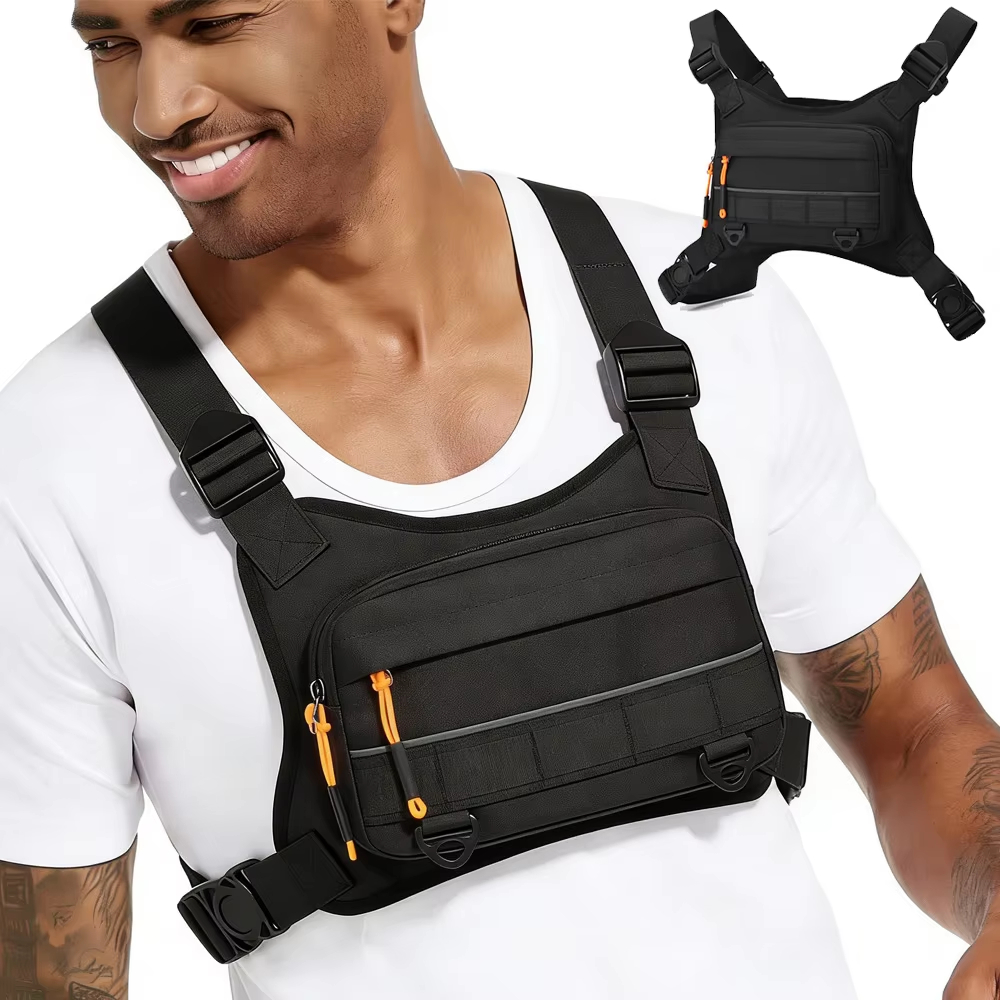 Cycling Front Chest Vest Tacti - Outdoor Camping Vest recension och pris