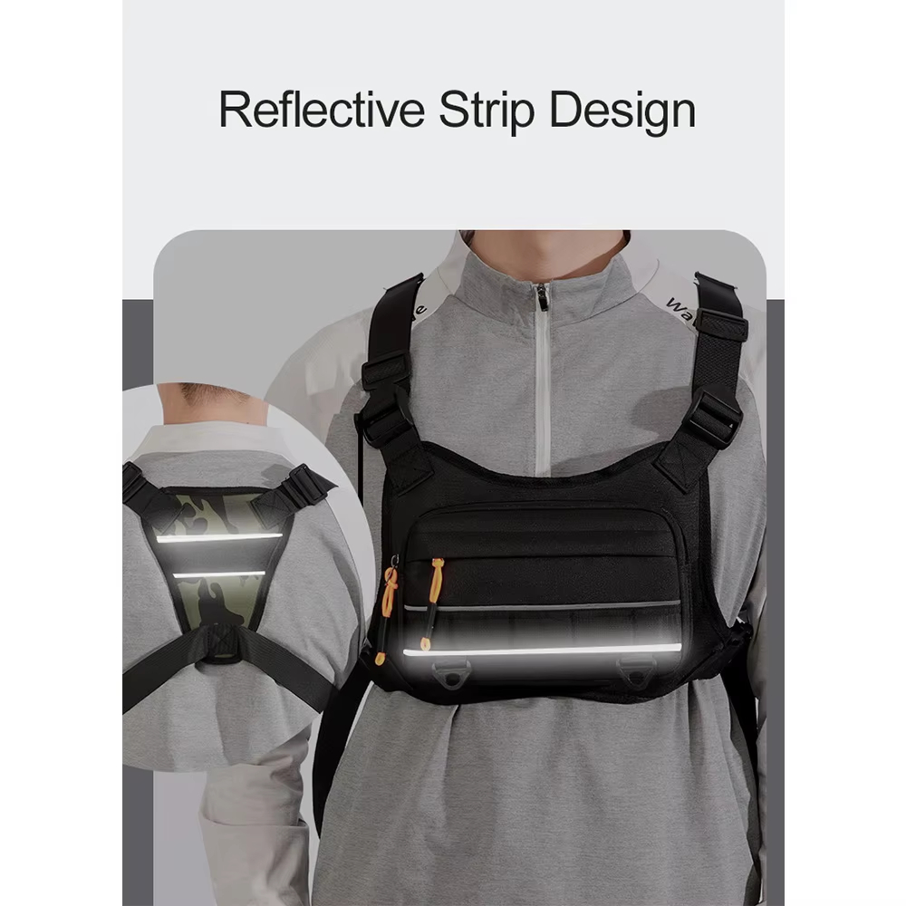 Cycling Front Chest Vest Tacti - Outdoor Camping Vest recension och pris