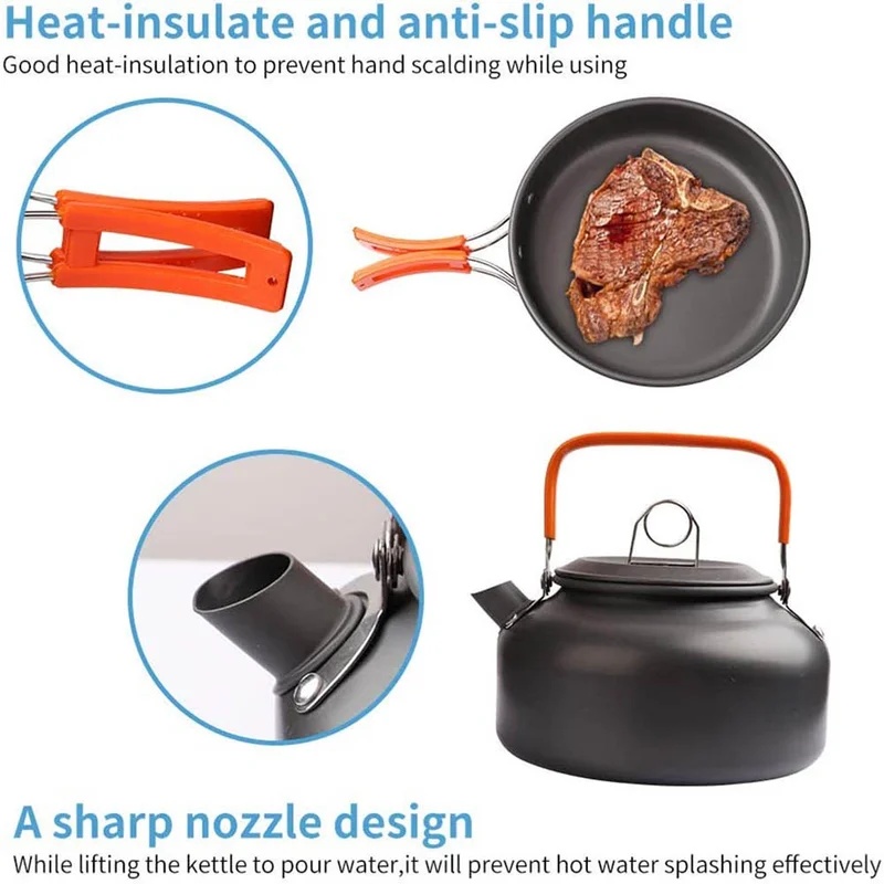 Camping Cooking set Camping Co - Outdoor Camping Dining Set recension och pris