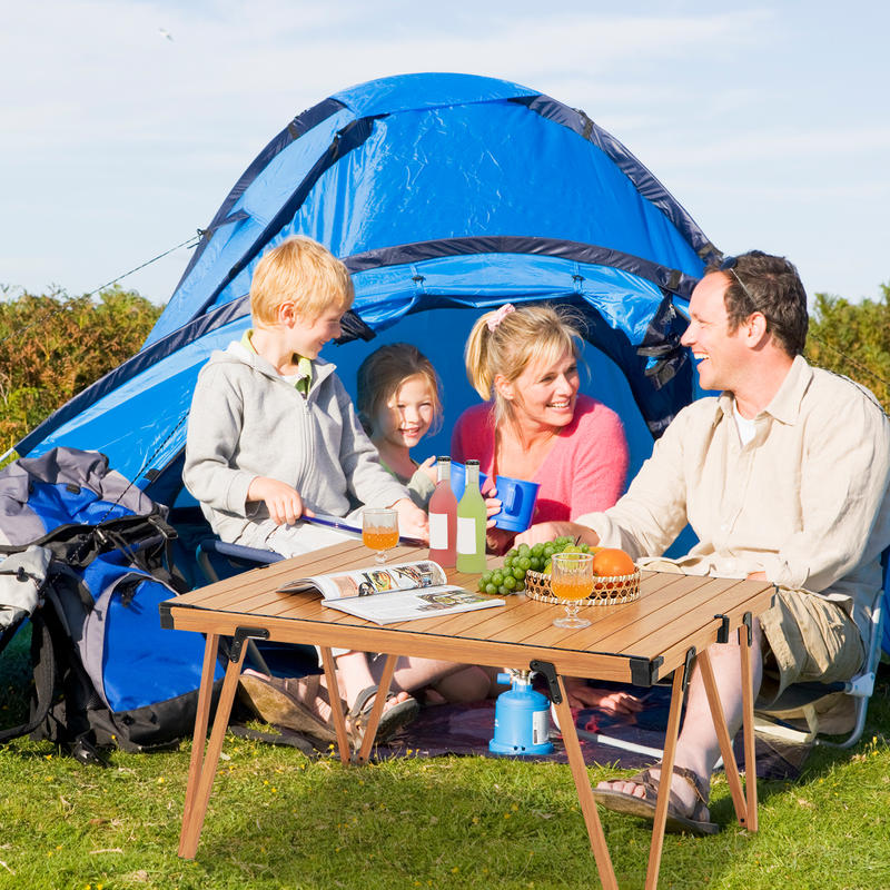 Single Folding Picnic Table 93 - Outdoor Camping Folding Table recension och pris