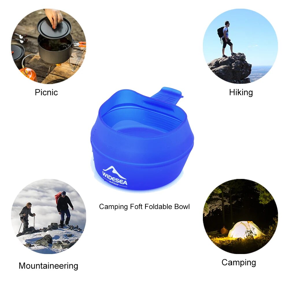 Widesea Camping 250ml Soft Fol - Outdoor Camping Dining Set recension och pris