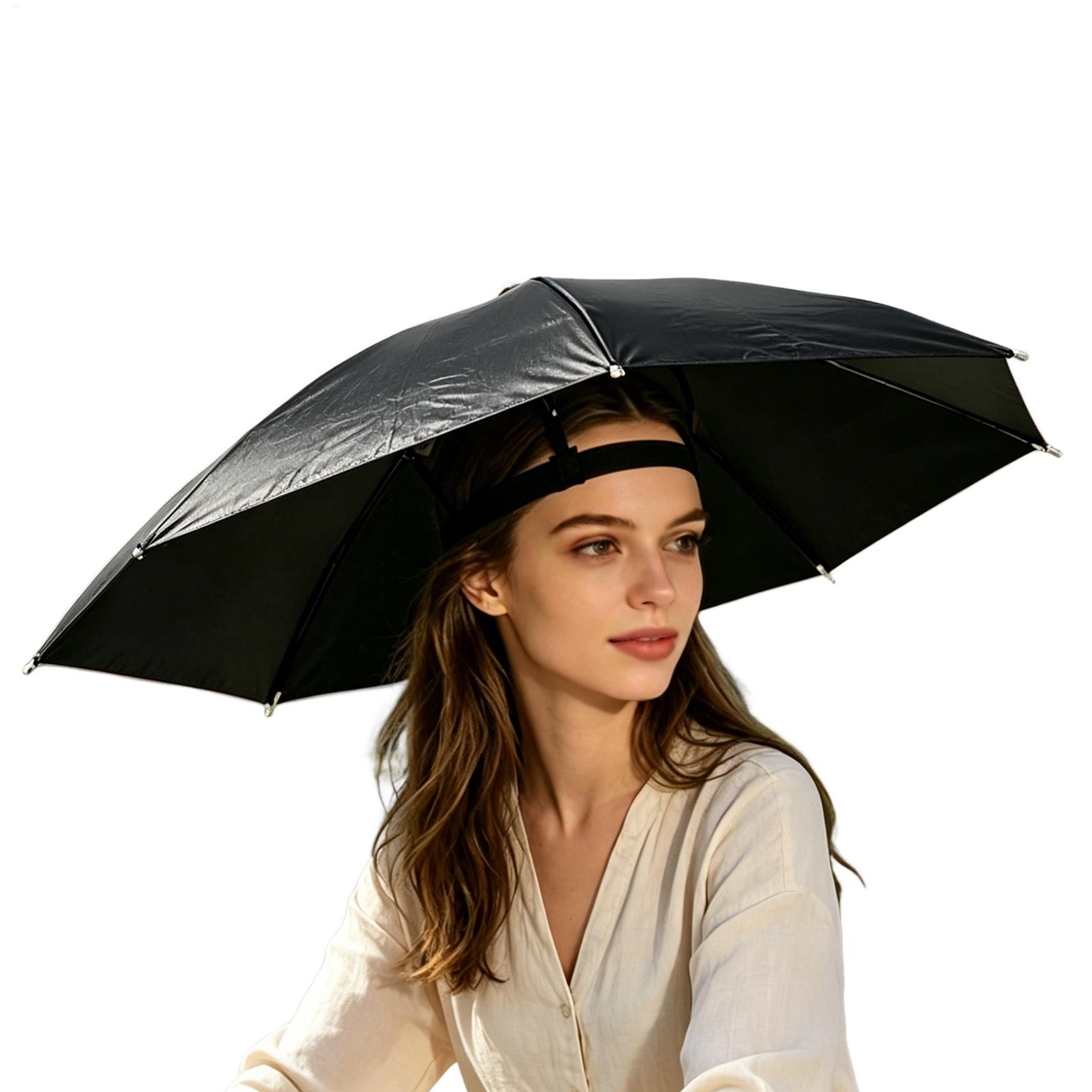 Folding Umbrella Hat Waterproo - Outdoor Camping Umbrella recension och pris