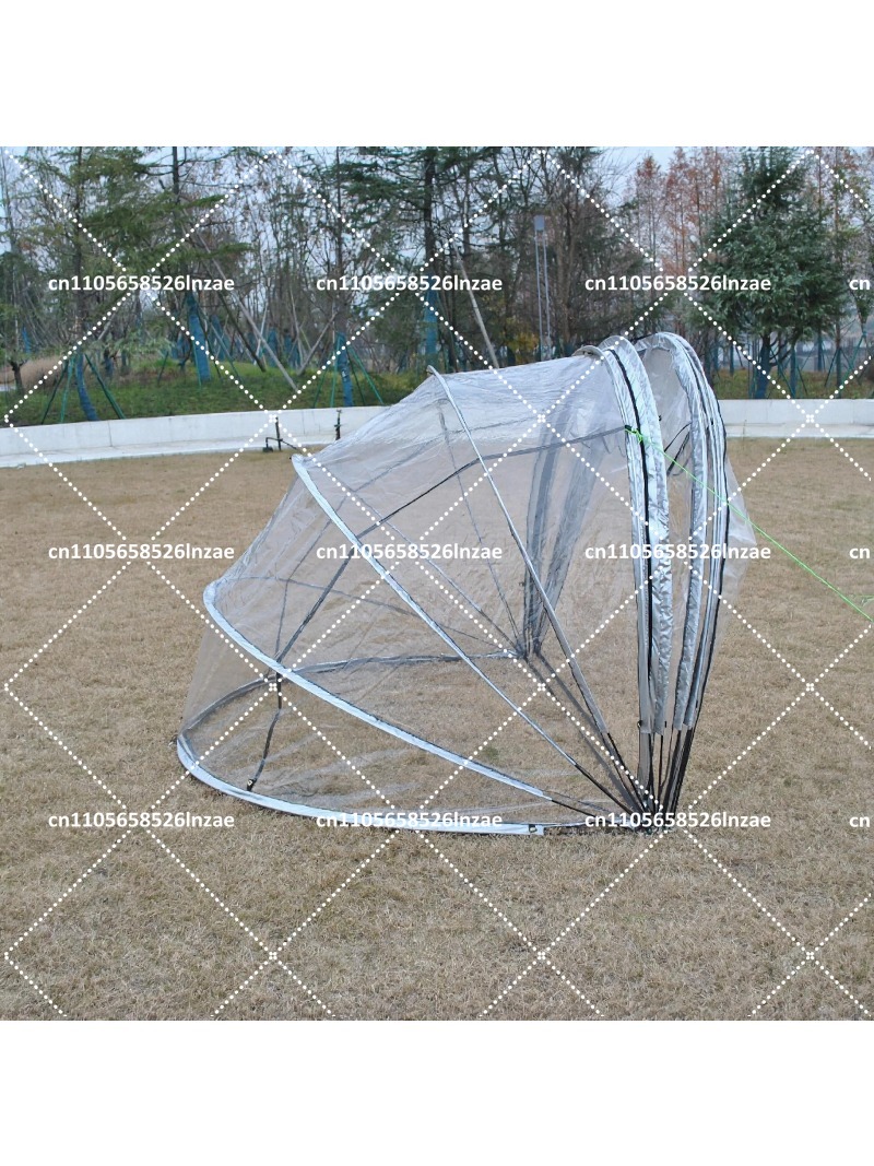 Durable 8-Person Transparent D - Outdoor Camping Dome recension och pris
